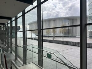 View of the Philharmonie de Luxembourg