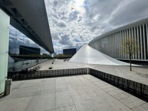 View of the Philharmonie de Luxembourg